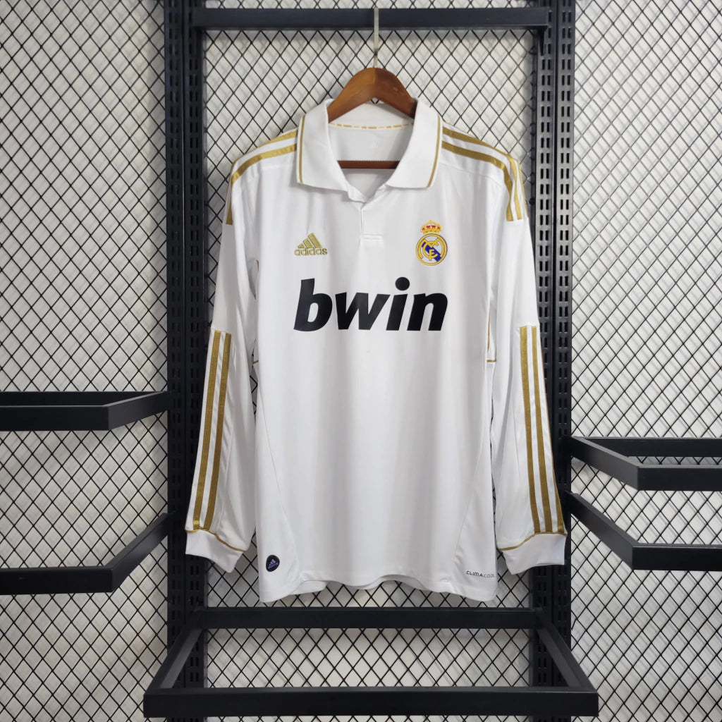 Real Madrid 11/12 Home Long Sleeve Kit