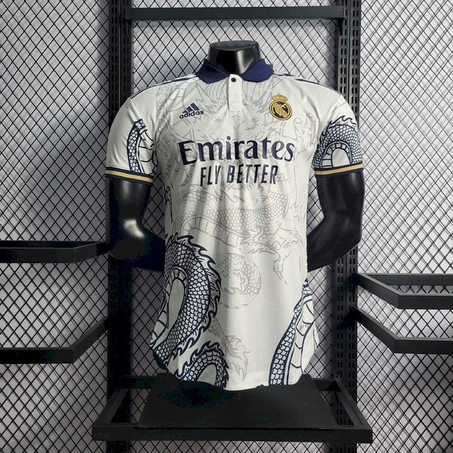 Real Madrid Player white dragon Kit