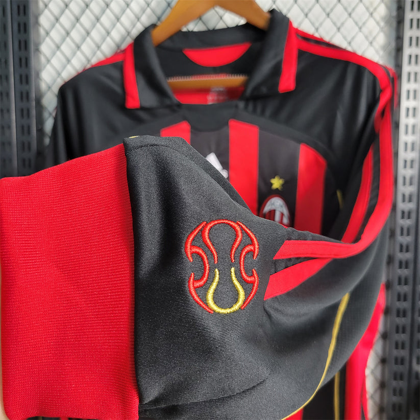 Milan 06-07 retro long sleeve Kit Доставка 1 Работен Ден