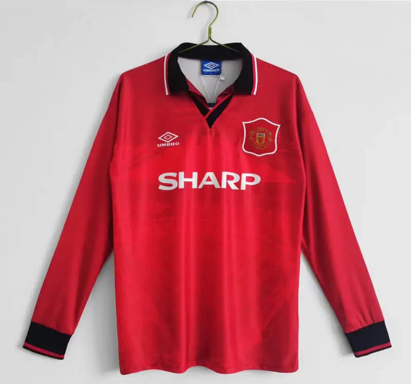 Manchester United 94/96 Home Kit - Доставка 1 Работен Ден