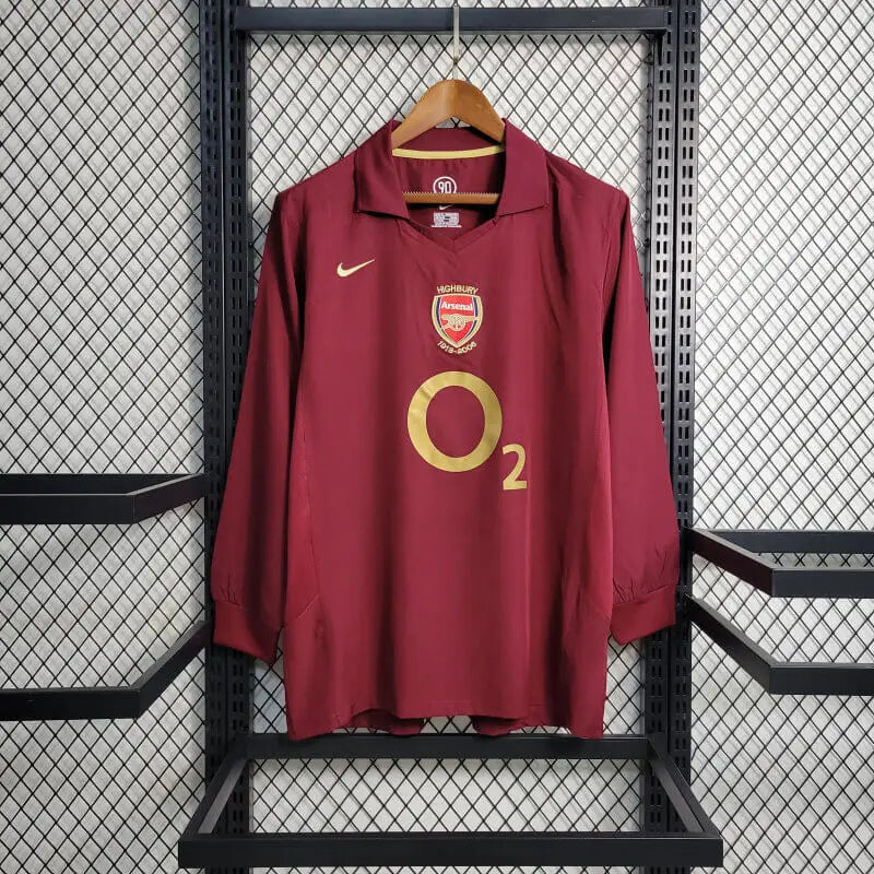 Arsenal 05/06 Home Long Sleeve Kit | Henry 14 | - Доставка 1 Работен Ден