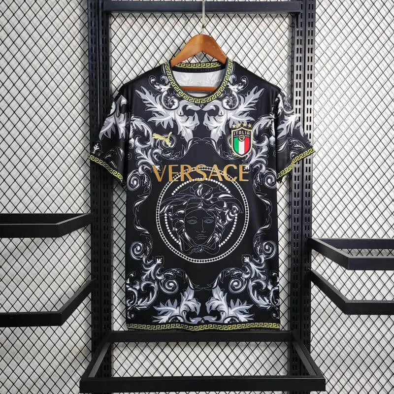 Italy x Versace Black Kit Доставка 1 Работен Ден