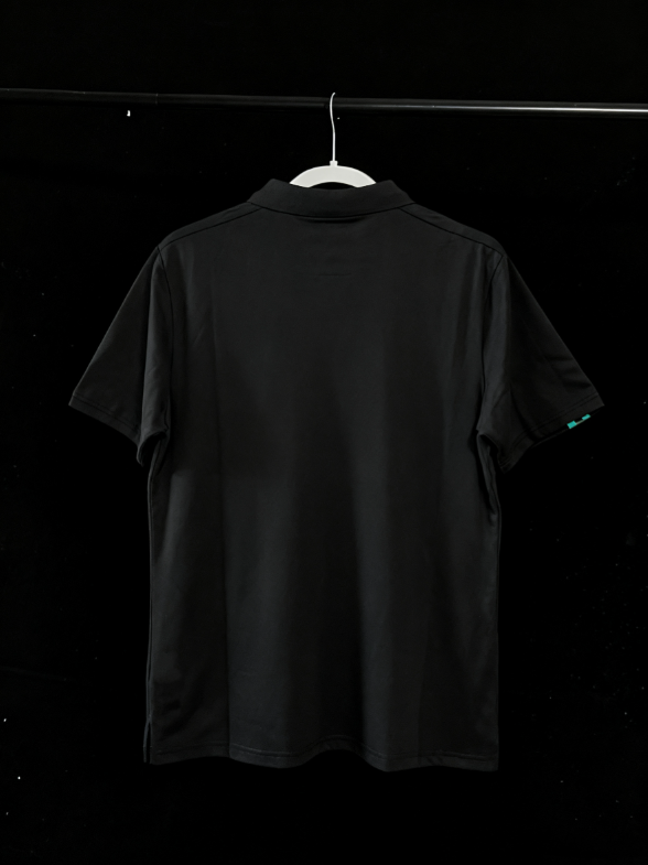 Adidas Mercedes-AMG Petronas Formula One Team black polo shirt