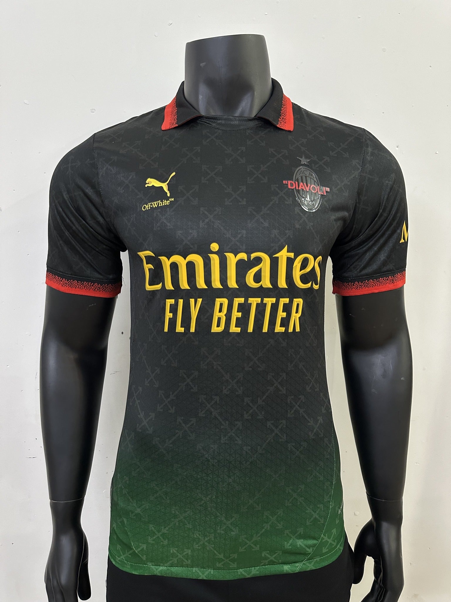 AC Milan Player 24/25 Fourth Black Kit – image 1