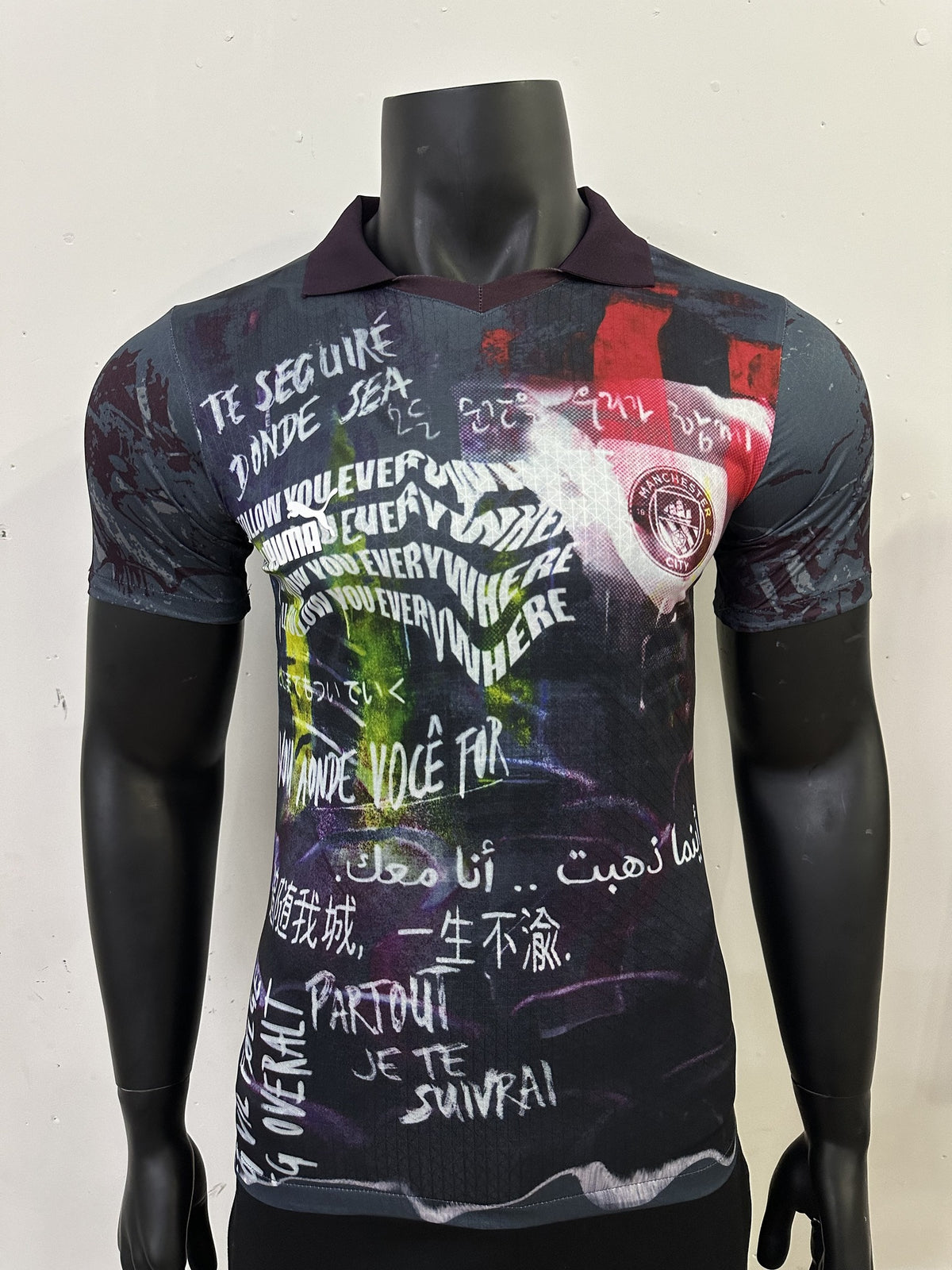 Manchester City Player 25/26 Burgundy Special Edition Kit – image 1