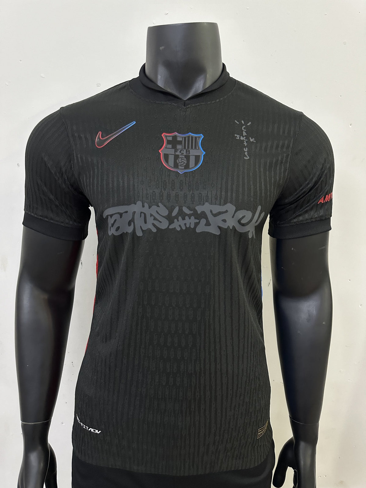 Barcelona Player 24/25 Away x Travis Scott Sponsor Variant Special Edition Kit – image 1