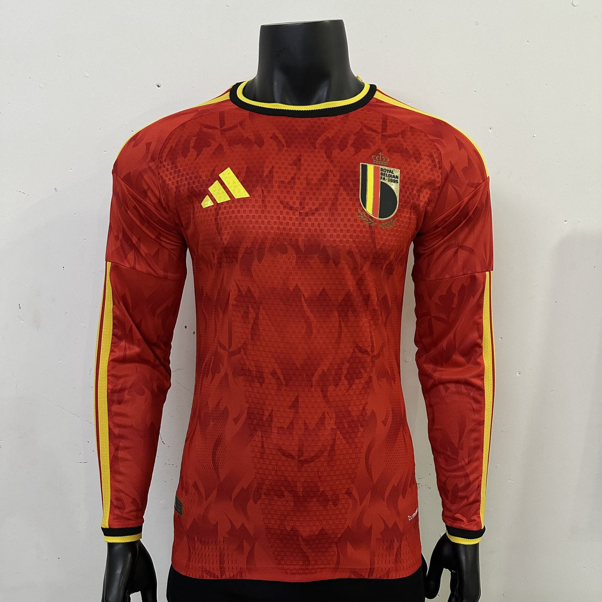Belgium Player 26/27 Home Long Sleeve Kit – image 3
