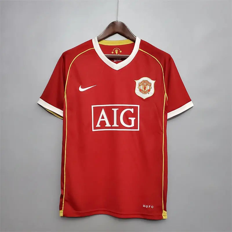 Manchester United 06/07 Home Kit - Доставка 1 Работен Ден
