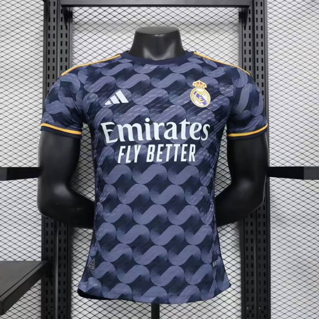 Real Madrid player away 23-24 kit