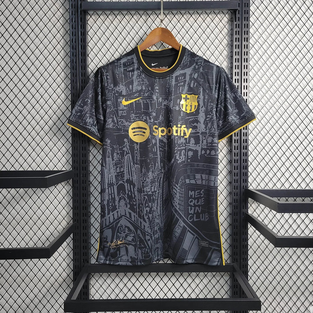 Barcelona Black And Gold Special Edition Jersey 23-24 Доставка 1 Работен Ден