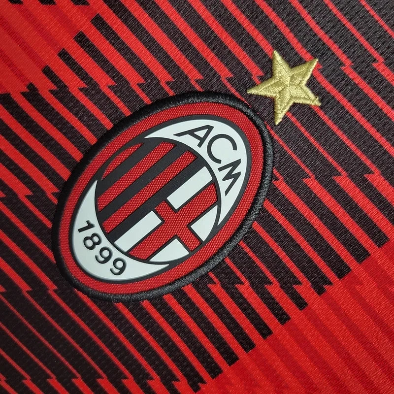 AC Milan 23/24 Home Jersey 1 Работен Ден Доставка!