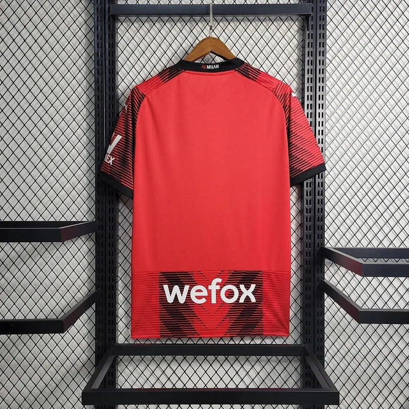 AC Milan 23/24 Home Jersey 1 Работен Ден Доставка!