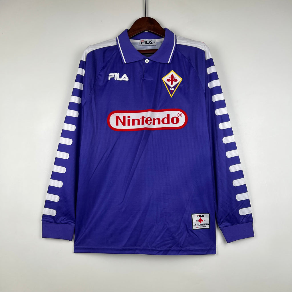 Fiorentina 98 Long Sleeve Home Kit