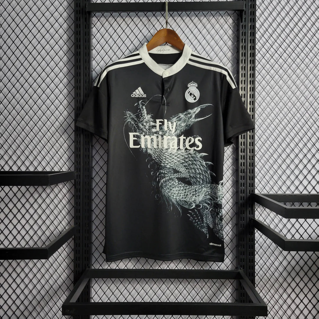 Real Madrid Special Kit black and white dragon