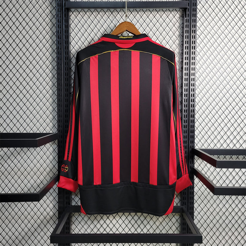 Milan 06-07 retro long sleeve Kit   Доставка 1 Работен Ден