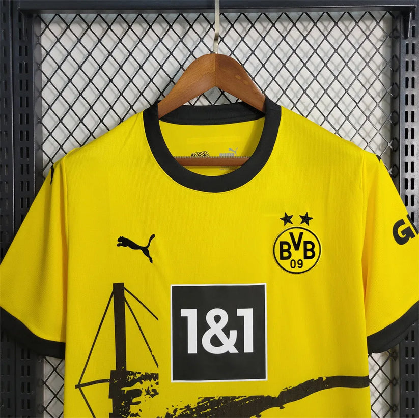 Borussia Dortmund 23/24 kit 1 Работен Ден Доставка