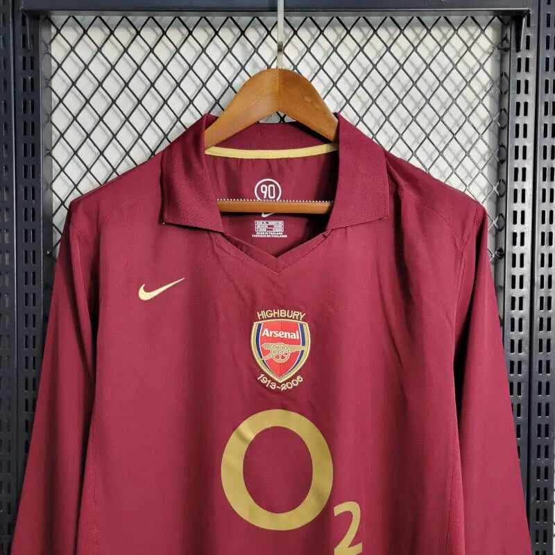Arsenal 05/06 Home Long Sleeve Kit | Henry 14 | - Доставка 1 Работен Ден
