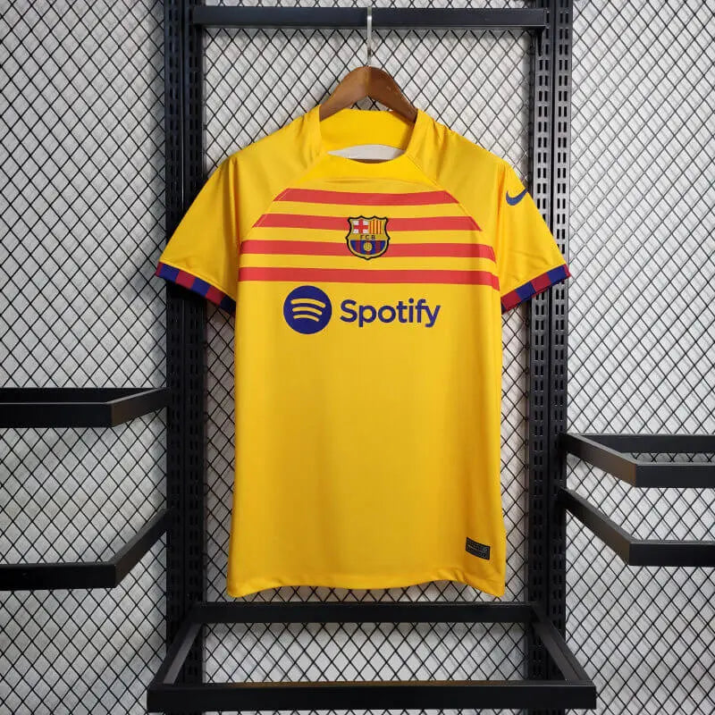 Barcelona 22/23 Jersey 1 Работен Ден Доставка!