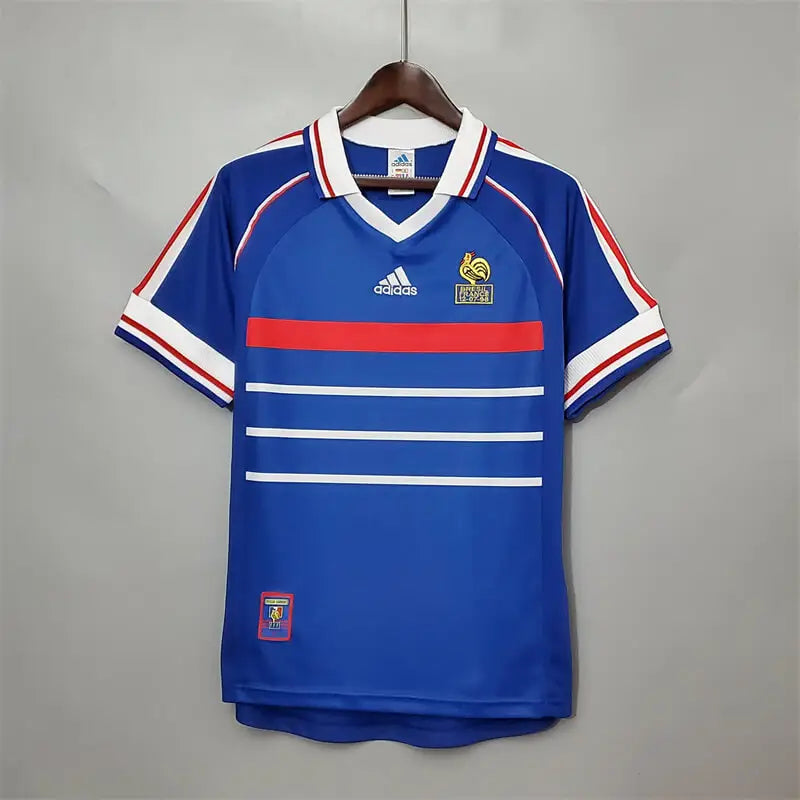 France 1998 Home Kit 1 Работен Ден Доставка