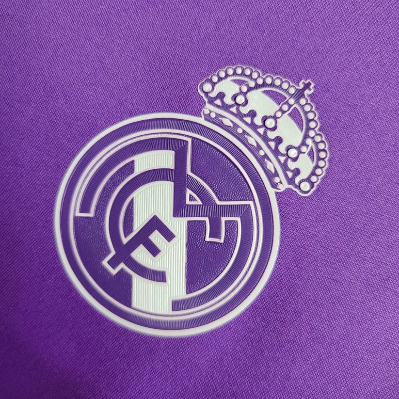 Real Madrid Purple Retro Jersey | long sleeve