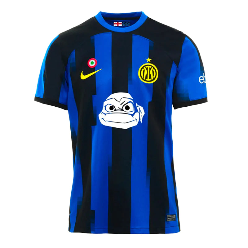 Inter Milan x Teenage Mutant Ninja Turtles 2023 Home Kit