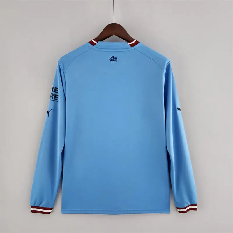 Manchester City 22/23 Home Long Sleeve Kit