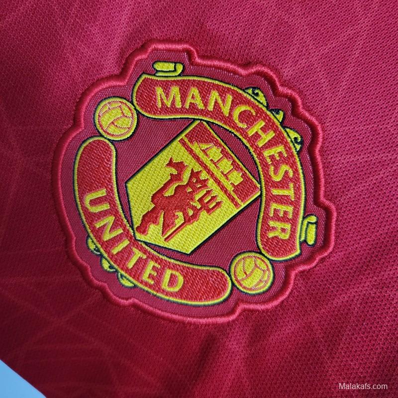 Manchester United Home Kit 23-24 1 Работен Ден Доставка!