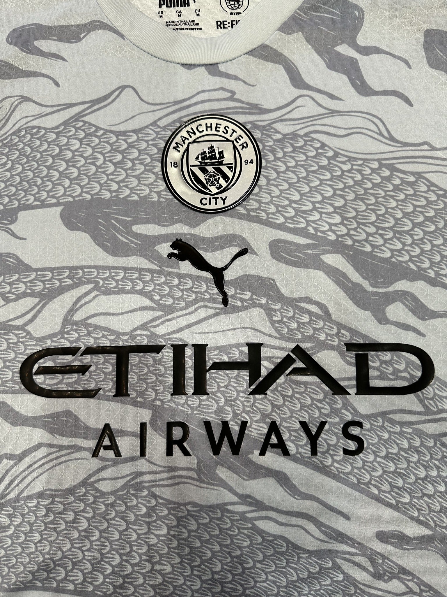 Manchester City Player Year of the Dragon Collaboration Special Edition Kit – image 3