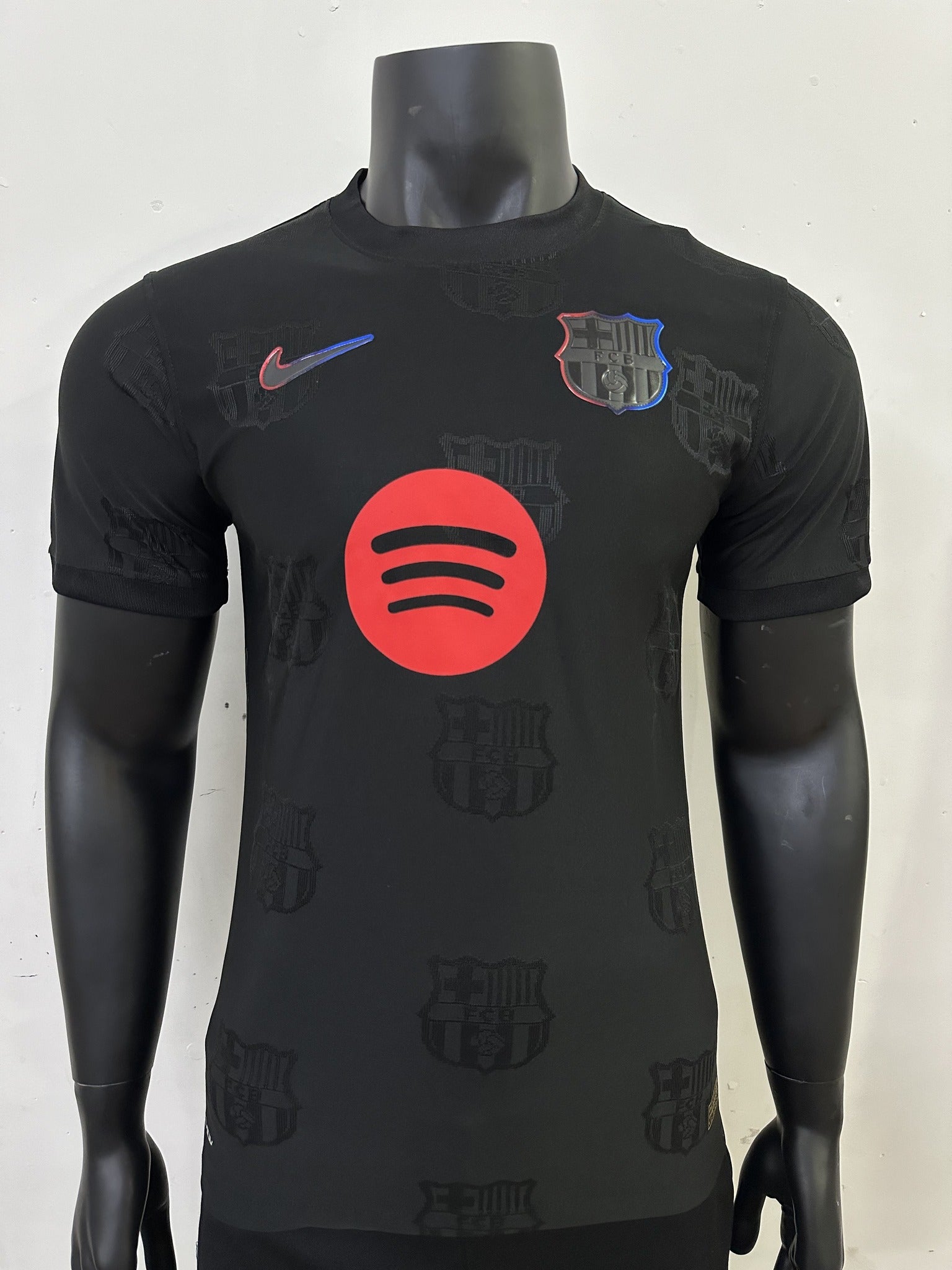 Barcelona Player 24/25 Tonal Pattern Black Special Edition Kit – image 1