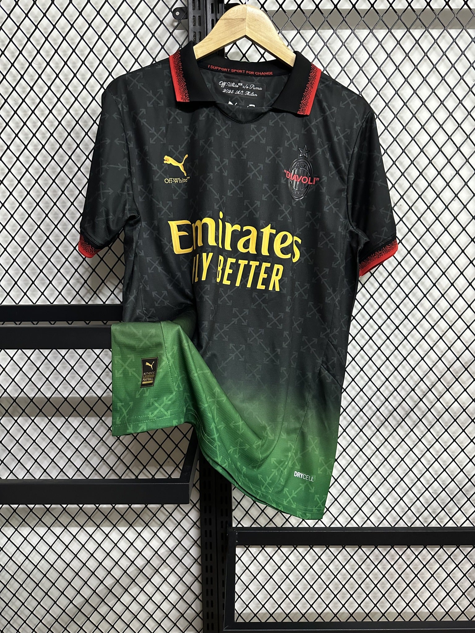 AC Milan 24/25 Fifth Black & Green Kit – image 3