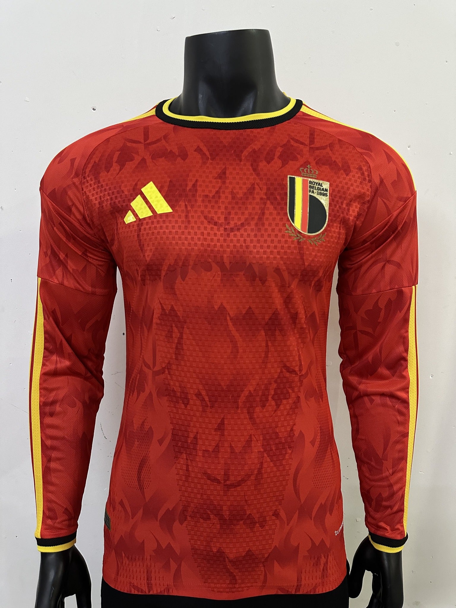 Belgium Player 26/27 Home Long Sleeve Kit – image 1