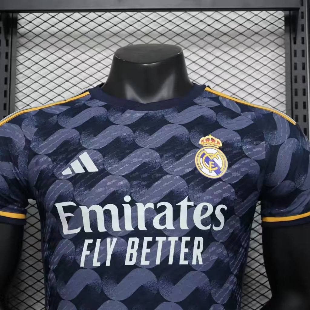 Real Madrid player away 23-24 kit