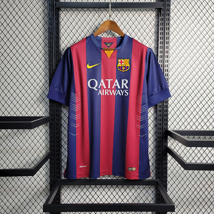 Barcelona 15/16 retro Kit Доставка 1 Работен Ден