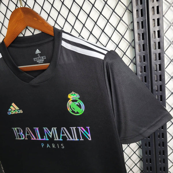 Real Madrid Balmain Black kit 1 Работен Ден Доставка