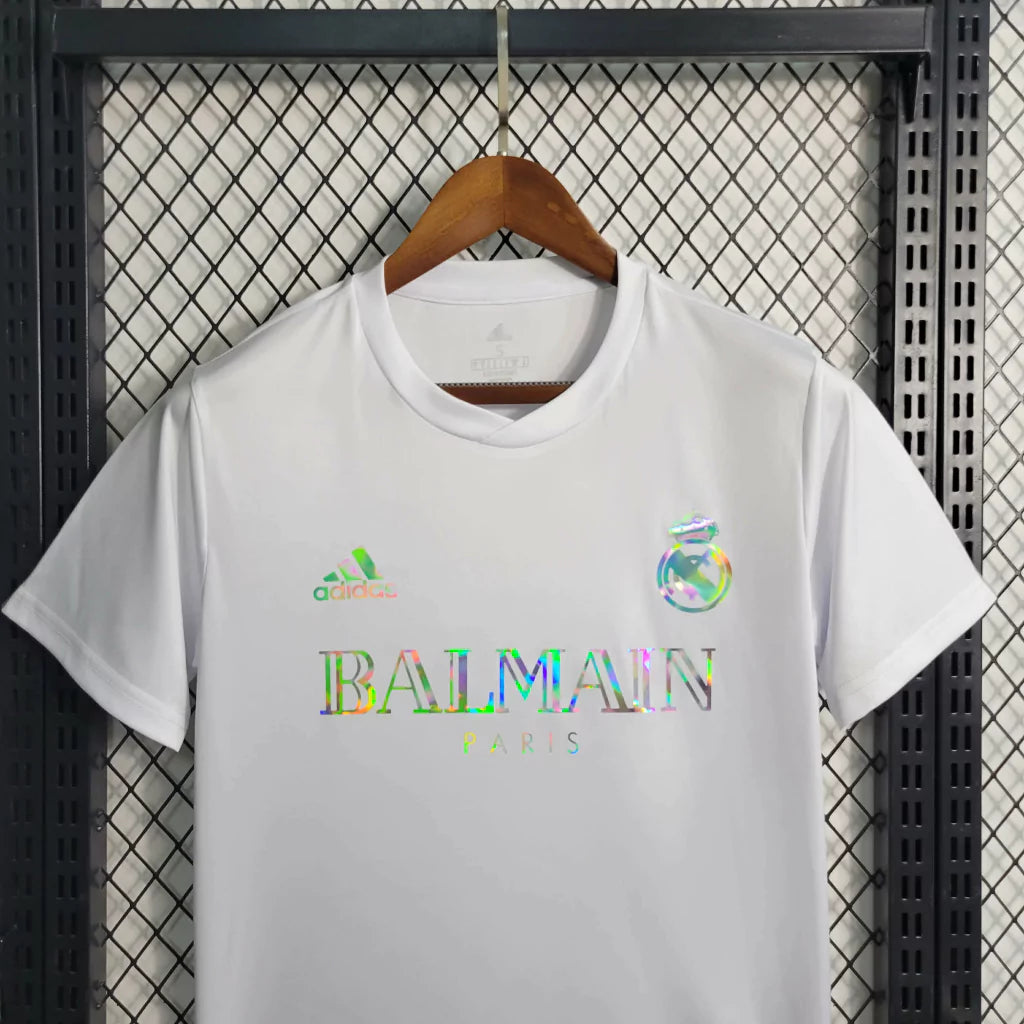 Real Madrid Balmain White Kit  1 Работен Ден Доставка