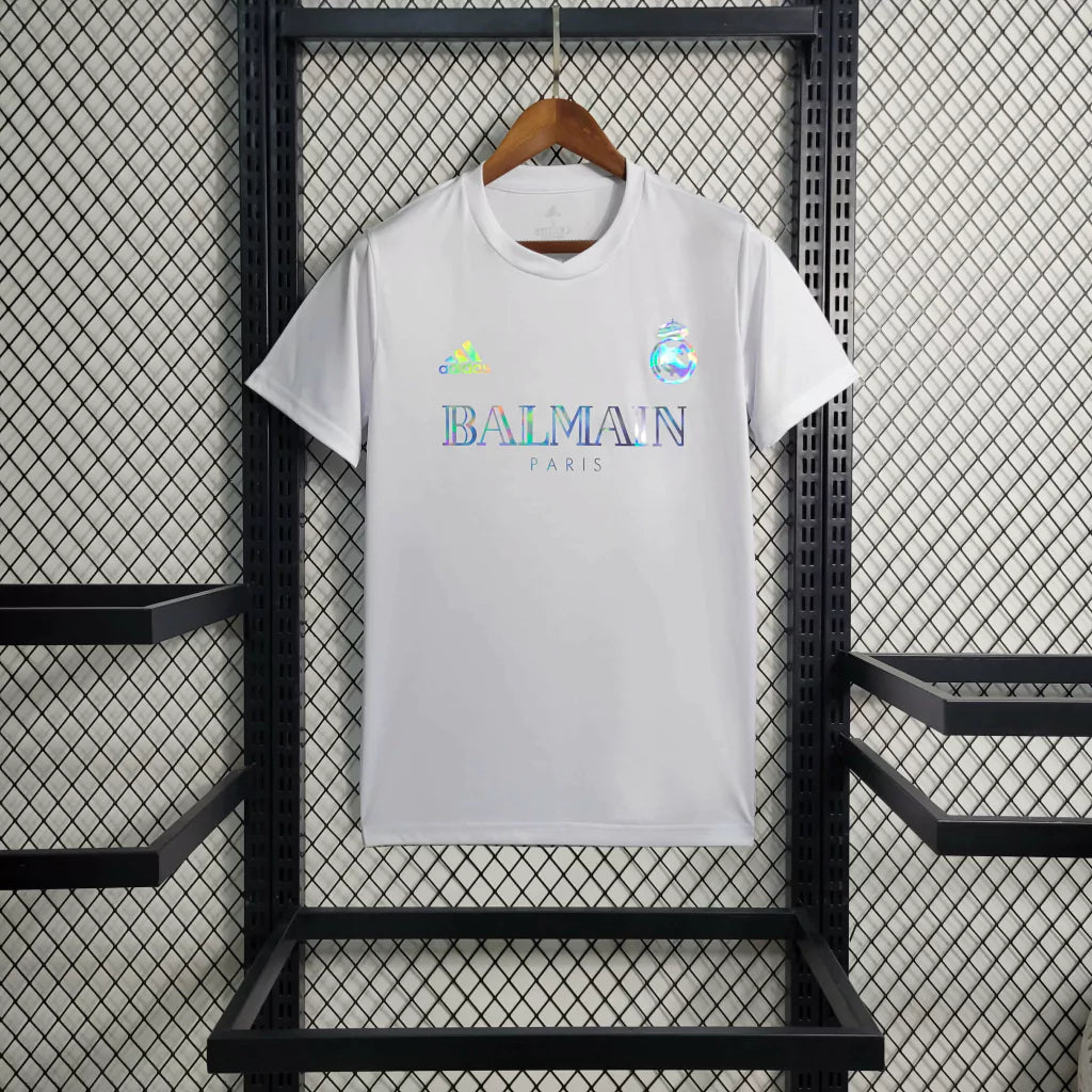 Real Madrid Balmain White Kit  1 Работен Ден Доставка